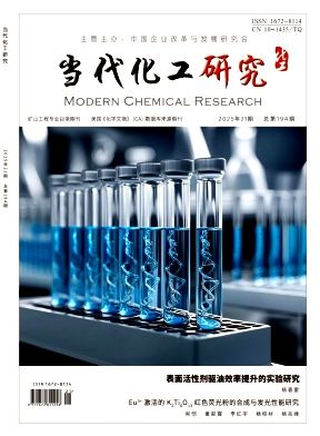 当代化工研究封面