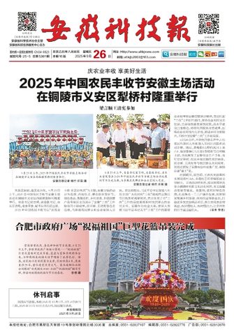 安徽科技报 （理论版）封面
