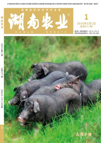湖南农业封面